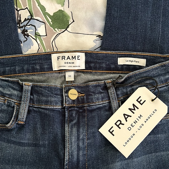 FRAME Le High Flared ankle jeans - Picture 4 of 4